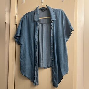 Zac and‎ Rachel short sleeve button down Shirt Tencel Soft